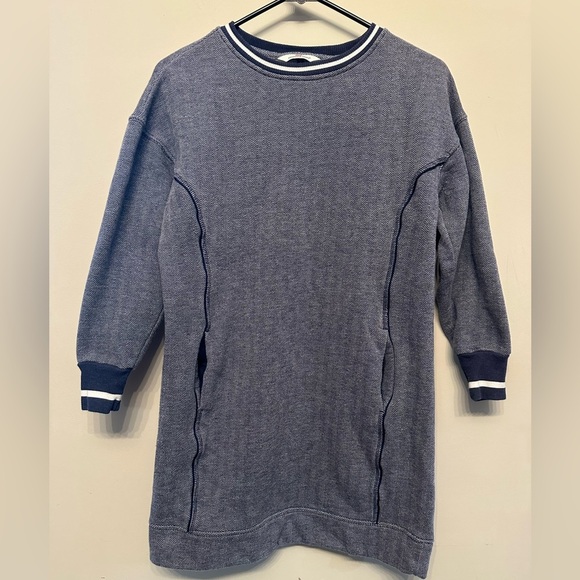 Vineyard Vines Heathered Blue Crewneck Sweater/Dress XS - Picture 1 of 6